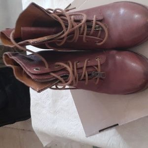 Kork Ease combat style boots